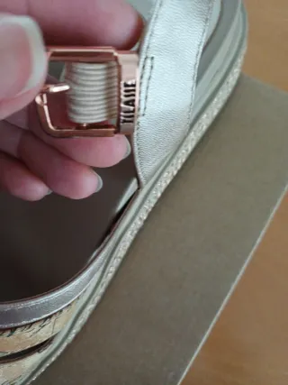 Alviero Martini 1 classe Sandali Beige/Oro