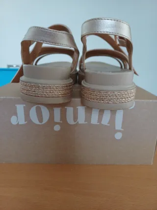 Alviero Martini 1 classe Sandali Beige/Oro