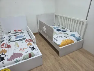 Cuna Cama Evolutiva 70x140cm Blanca