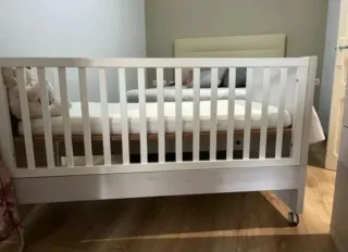 Cuna Cama Evolutiva 70x140cm Blanca