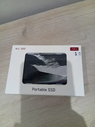 SSD Portátil M.2 1TB Tipo-C