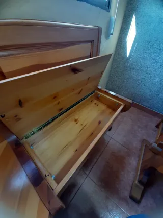 Mesa rinconera de cocina madera