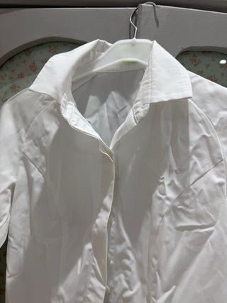 Pack 2 Camisas Blancas Tipo Body nuevas