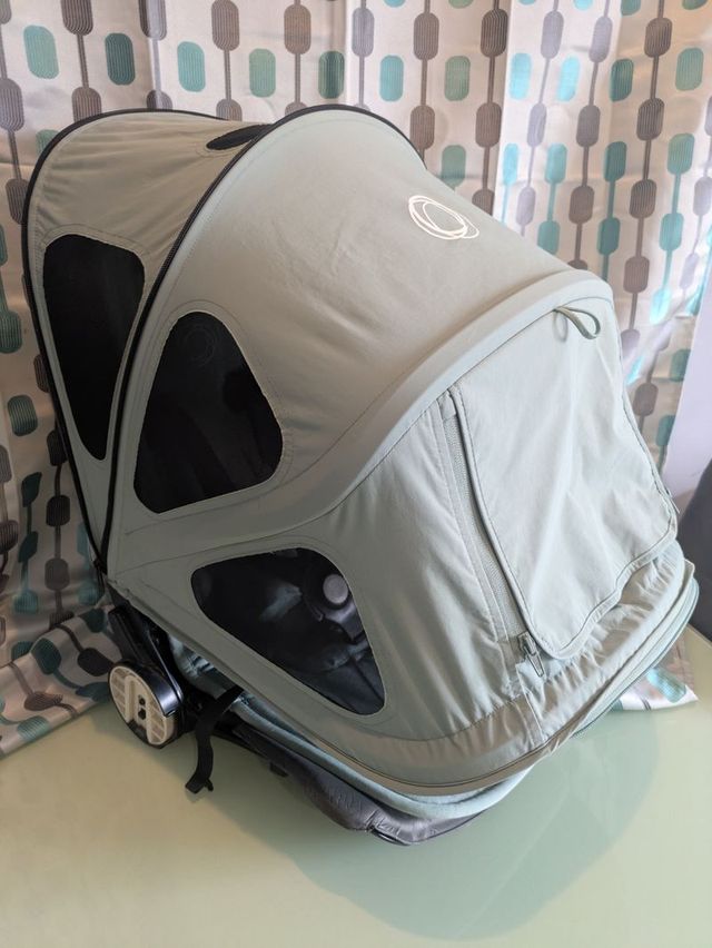 capota/colchoneta bugaboo bee6 Verde grisáceo