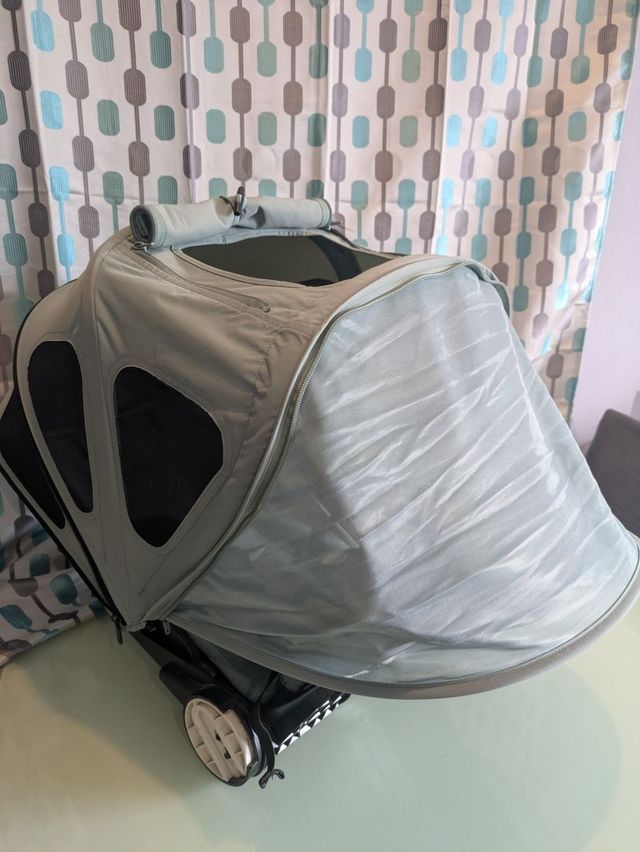 capota/colchoneta bugaboo bee6 Verde grisáceo