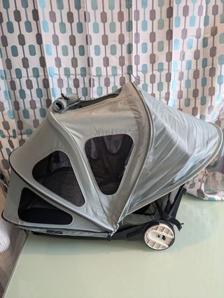 capota/colchoneta bugaboo bee6 Verde grisáceo