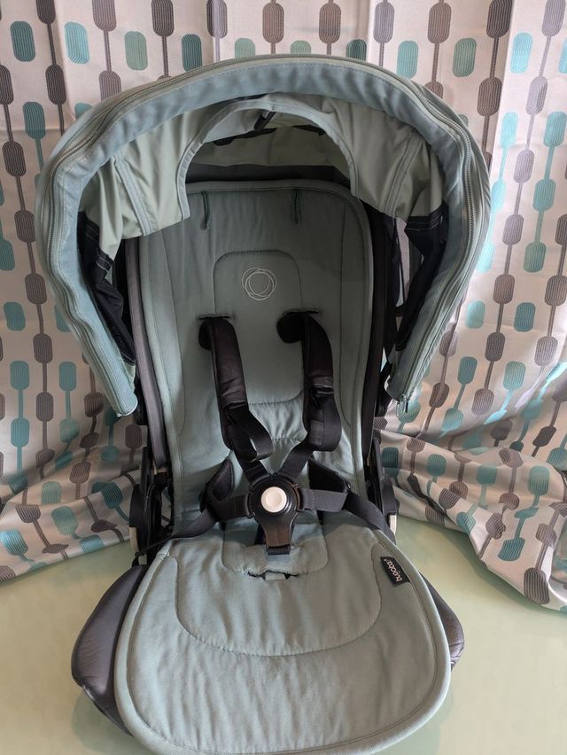 capota/colchoneta bugaboo bee6 Verde grisáceo