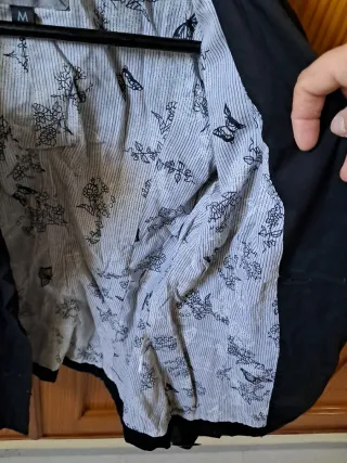 Chaqueta Stradivarius Negra Mujer