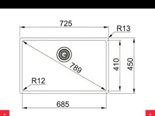 Lavello Franke Acciaio Inox Nuovo