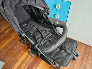 Silla de paseo Silver Cross Pop Star negra y gris