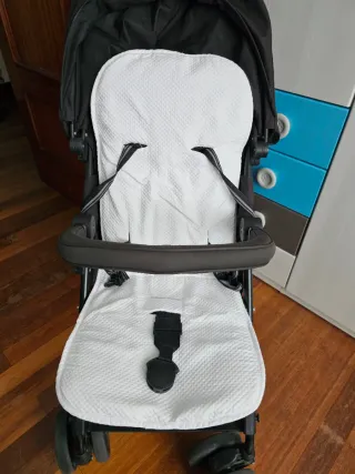 Silla de paseo Silver Cross Pop Star negra y gris