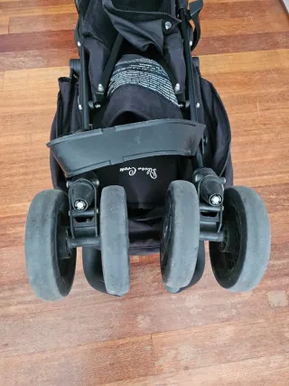 Silla de paseo Silver Cross Pop Star negra y gris