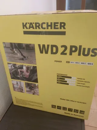 Aspirador Karcher Amarillo