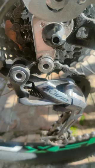 Bicicleta Montaña BH FSX Negra y Verde.Talla M