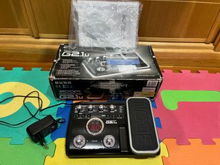 Zoom G2.1u Pedal Multiefectos Guitarra