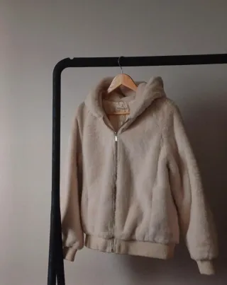 Chaquetón Brownie Beige Talla M