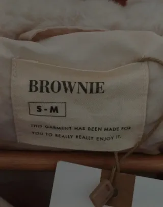 Chaquetón Brownie Beige Talla M