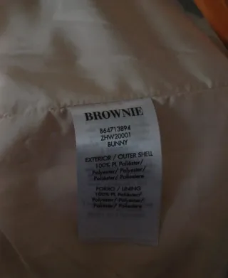 Chaquetón Brownie Beige Talla M