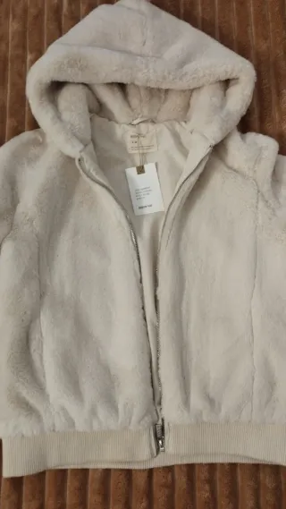 Chaquetón Brownie Beige Talla M