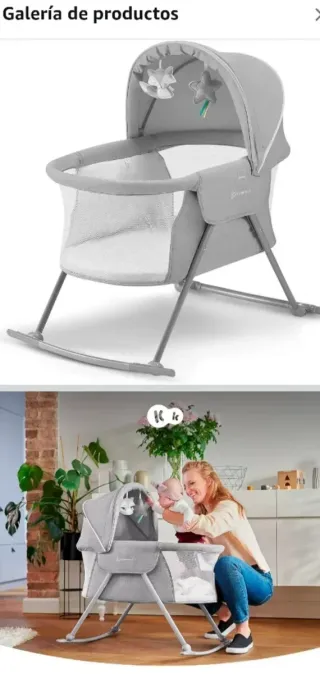 Cuna Moisés Mecedora Kinderkraft