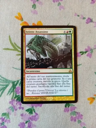 *Magic Istinto Assassino - Carta MTG