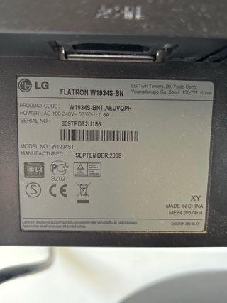 Monitor LG 18,5”
