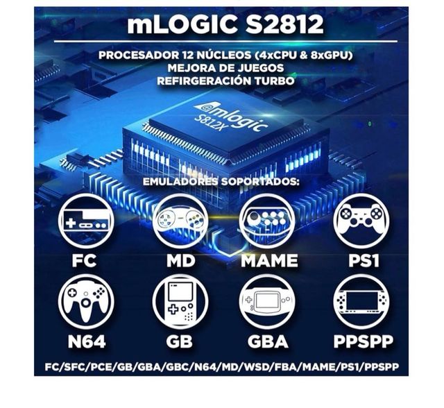 PandoraBox Doble Joystick Consola Juegos Completa - miniatura 6