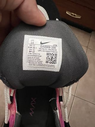 ENVIO GRATIS Nike Air Max React 270 Talla 48,5