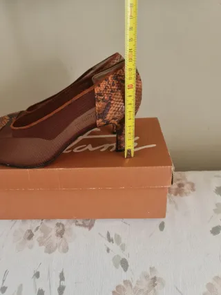 Vermont Piel Serpiente y Rejilla T.39