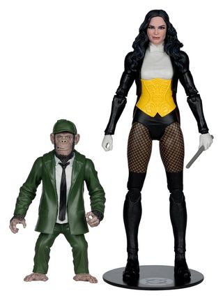 DC Multiverse Zatanna with Detective Chimp