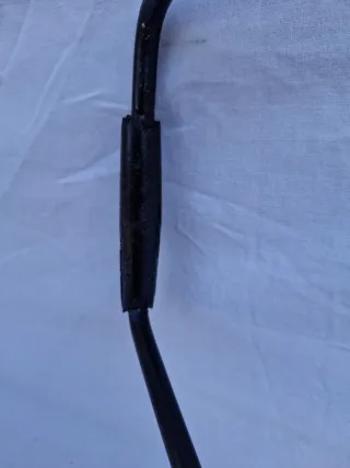 !OCASIÓN! Manivela Toldo Metal Negra 125cm