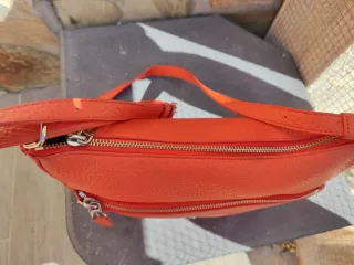 Bolso bandolera piel Gloria Ortiz naranja