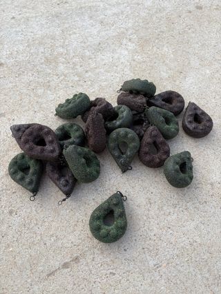 Surtido de plomos de pesca