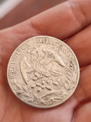 Moneda 8 Reales México 1893