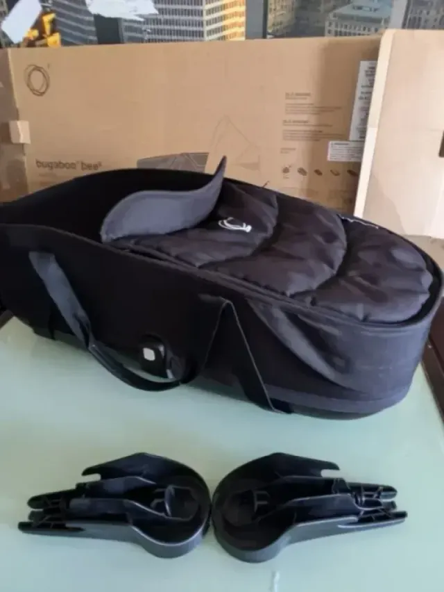 Capazo bee 6 negro como nuevo+ sabana