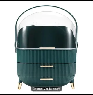 Organizador de maquillaje con cajones