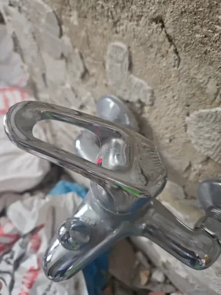 Grifo Ducha/Bañera Metal Plata