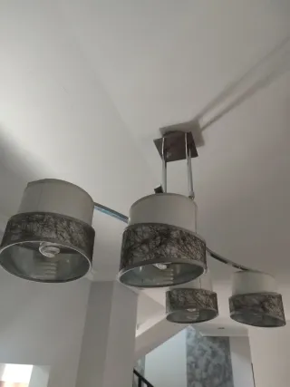 Lámpara de techo moderna 4 focos