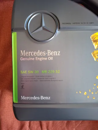 Aceite Mercedes-Benz 5L original