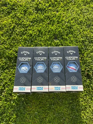 4 cajas Callaway Triple Track Chrome True X