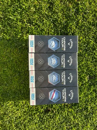 4 cajas Callaway Triple Track Chrome True X