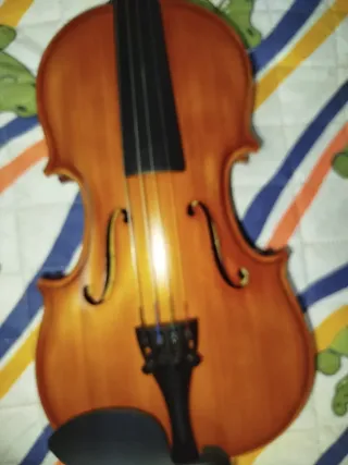 Violín sin estrenar con arco y accesorios Karpathi