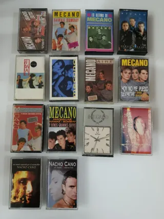 14 MECANO Cintas Cassettes ELIGE
