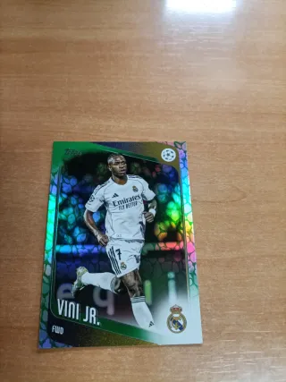 Tarjeta Vinicius Jr. Real Madrid Topps