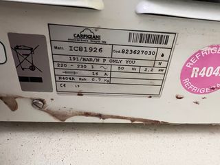 Máquina Helado Profesional Carpigiani 191