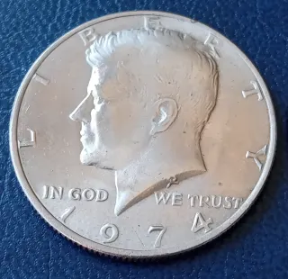 LOTE DE 8 MONEDAS JOHN F. KENNEDY MEDIO DÓLAR