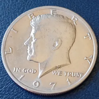 LOTE DE 8 MONEDAS JOHN F. KENNEDY MEDIO DÓLAR