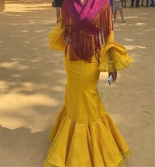 Traje de flamenca.