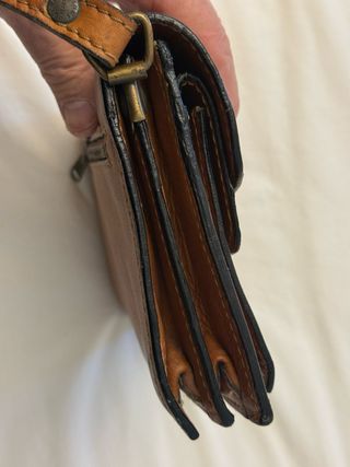 Bolso hombre Giudi Piel autentica Marrón.