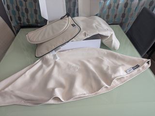 CAPOTA, CUBRE SILLA Y CAPAZO MARFIL BUGABOO CAM